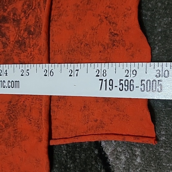 FAST & FURIOUS BY AFFLICTION V-NECK BURN-OUT TEE-SHIRT - Picture 8 of 15